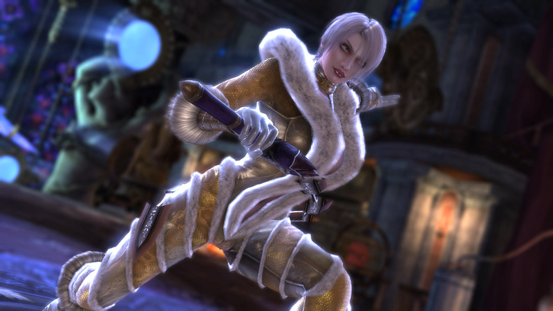Illustration for article titled Style Alert: Bayonetta's Costume Designer Made These Fetching Soulcalibur V Looks